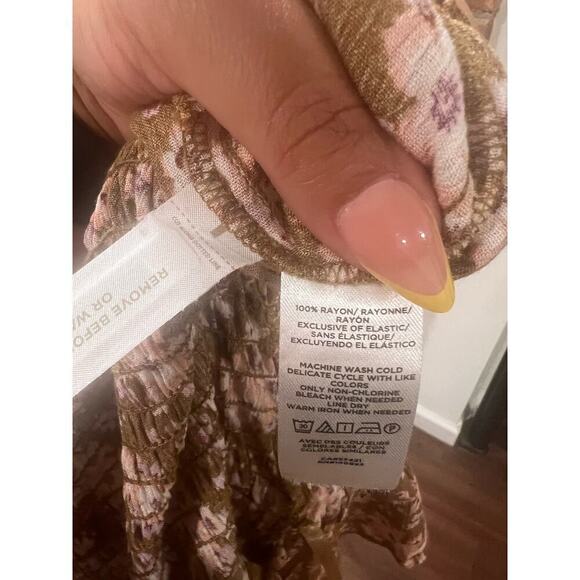 LOFT Off The Shoulder Rayon Jumpsuit - Picture 7 of 7